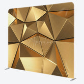 Aperturee - Aperturee Golden Regular Contrast Textured Backdrop For Decor